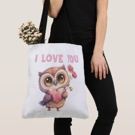 Tote Bag I Love you Tygkasse