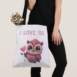 Tote Bag I Love you Tygkasse