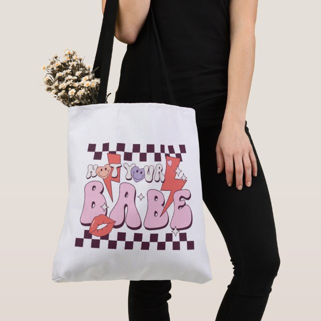 Tote Bag I Valentines Day Tygkasse (Närbild)