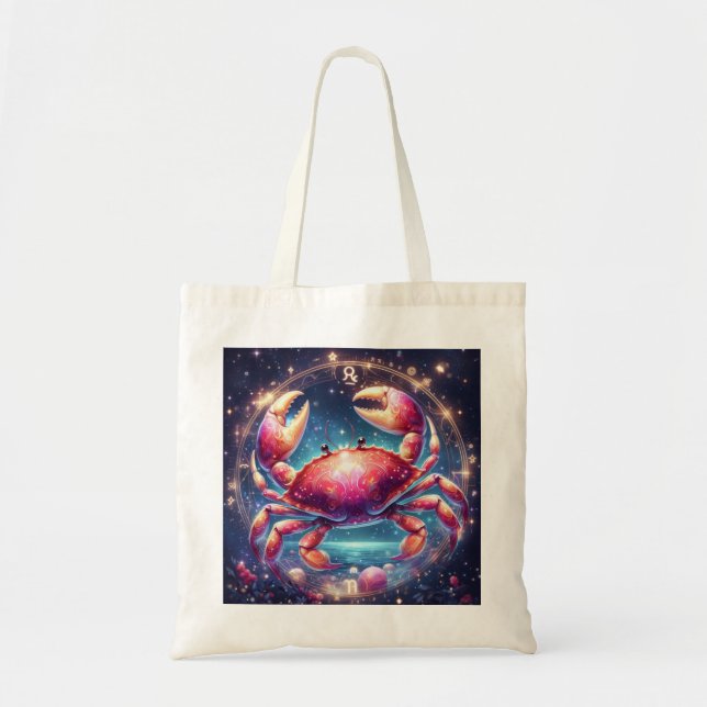 Tote bag imagen signo Cáncer Tygkasse (Framsidan)