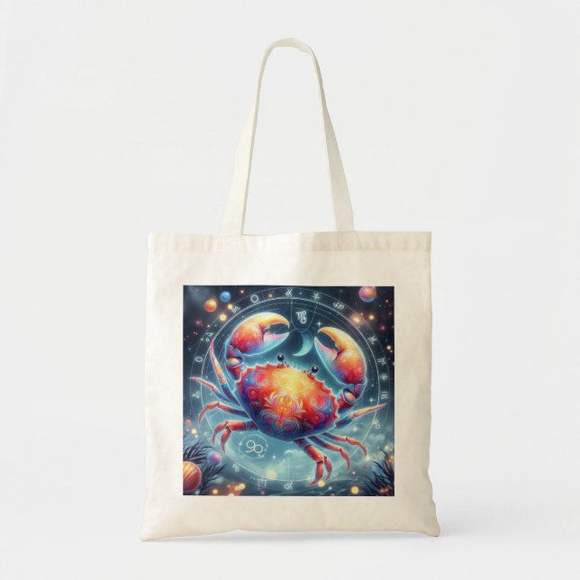 Tote bag imagen signo Cáncer Tygkasse (Framsidan)