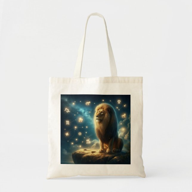 Tote bag imagen signo Leo Tygkasse (Framsidan)