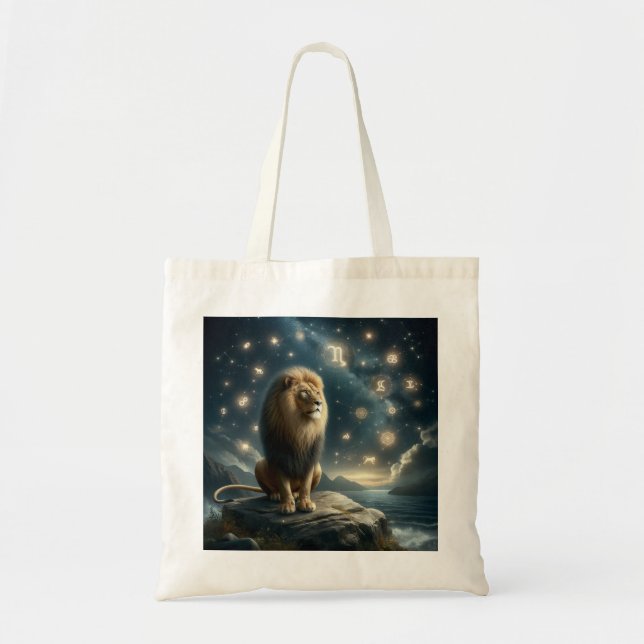 Tote bag imagen signo Leo Tygkasse (Framsidan)