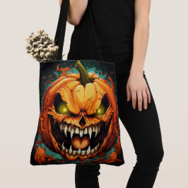 Tote Bag Invasion of the Furious Pumpkins Tygkasse