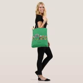 Tote Bag J'aime Paris avec un décor urbain Tygkasse