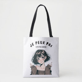 Tote Bag “Je Peux Pas (J’ai Pas Envie)” Tygkasse