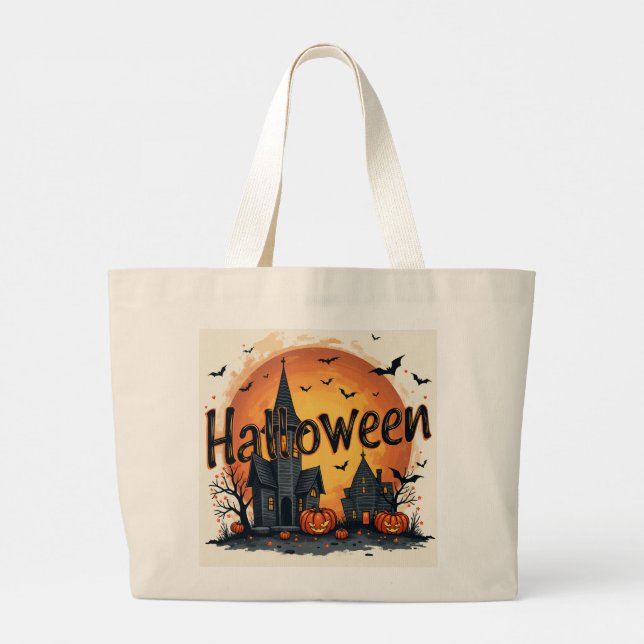 Tote Bag Jumbo Tygkasse (Baksida)