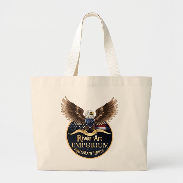 Tote Bag Jumbo Tygkasse (Framsidan)