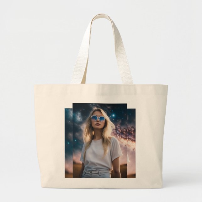 Tote Bag Jumbo Tygkasse (Framsidan)