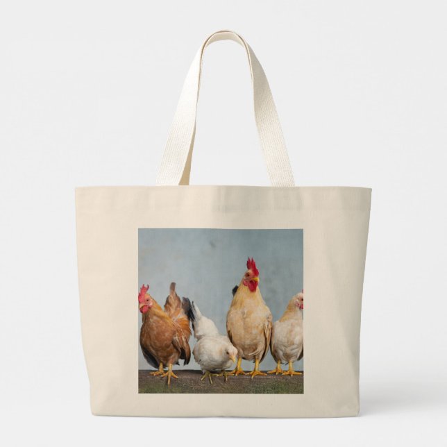 Tote Bag Jumbo Tygkasse (Baksida)