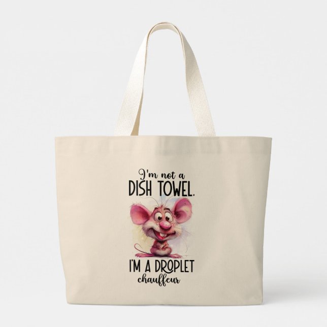 Tote Bag Jumbo Tygkasse (Baksida)