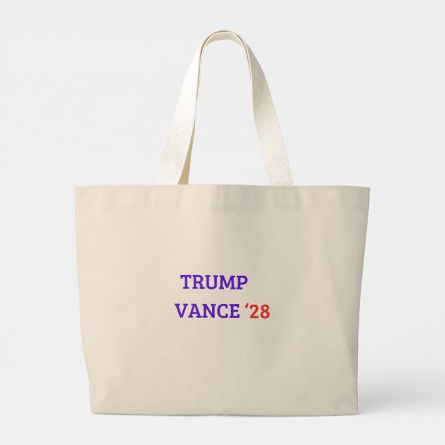 Tote Bag Jumbo Tygkasse (Baksida)