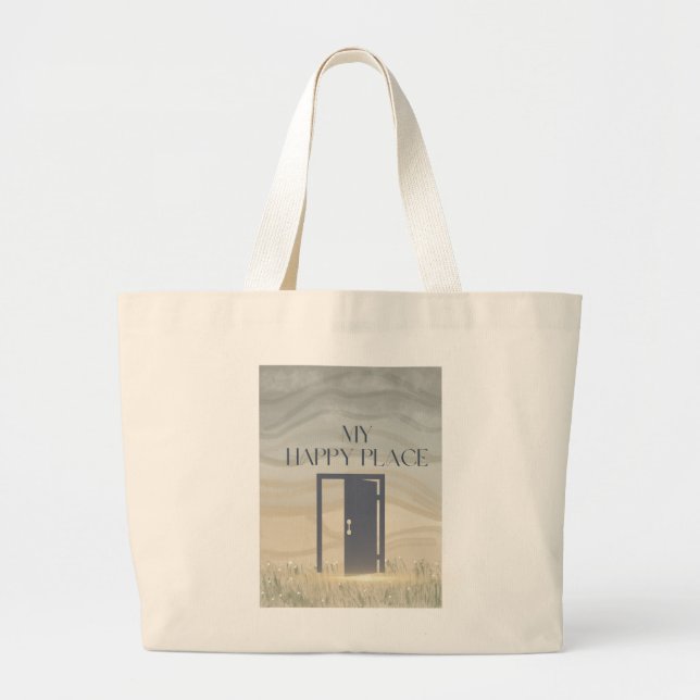 Tote Bag Jumbo Tygkasse (Framsidan)