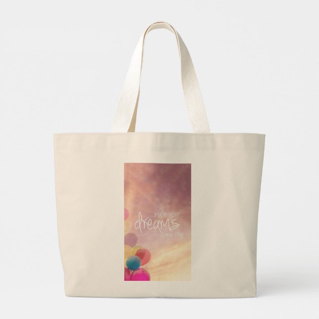 Tote Bag Jumbo Tygkasse (Baksida)