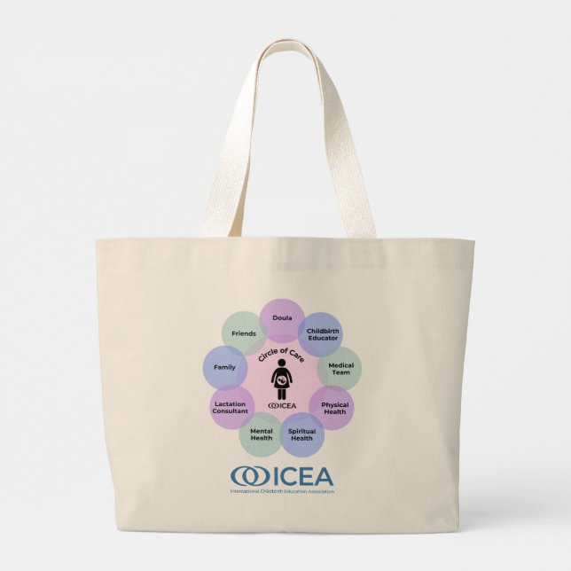 Tote Bag Jumbo Tygkasse (Baksida)