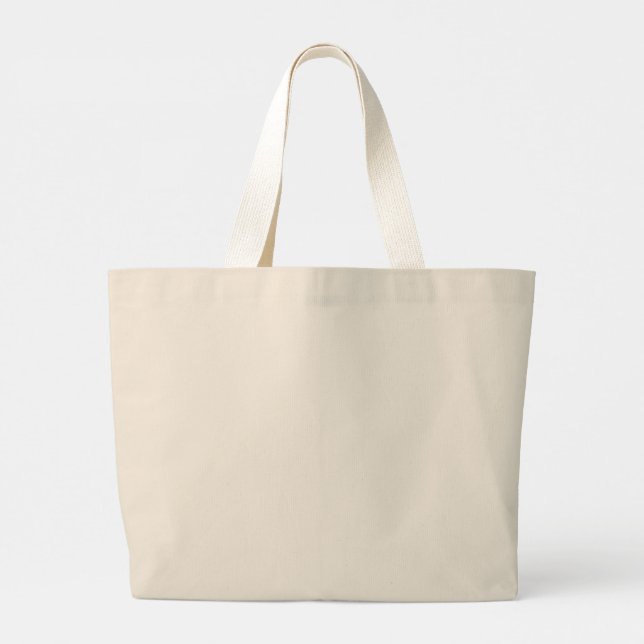 Tote Bag Jumbo Tygkasse (Baksida)