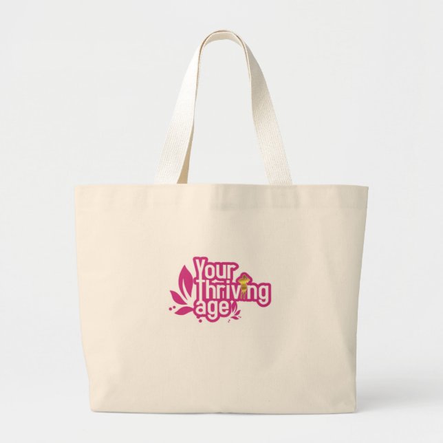 Tote Bag Jumbo Tygkasse (Framsidan)