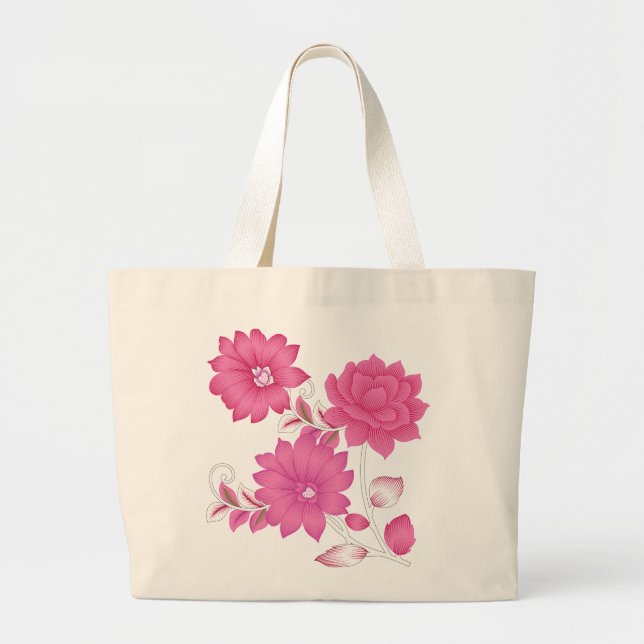 Tote Bag Jumbo Tygkasse (Framsidan)