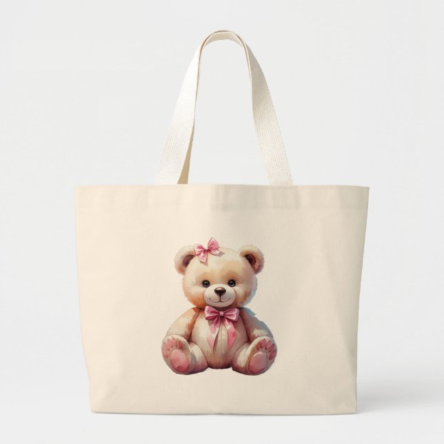 Tote Bag Jumbo Tygkasse (Framsidan)