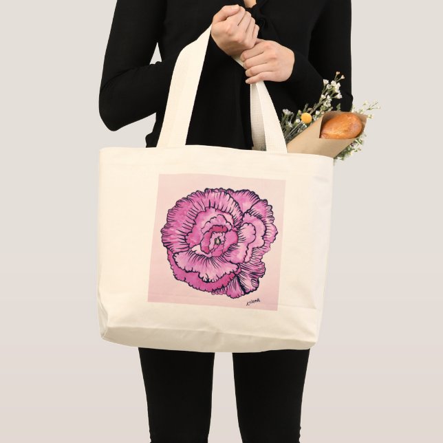 Tote Bag Jumbo Tygkasse (Framsida (produkt))