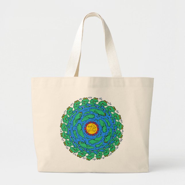 Tote Bag Jumbo Tygkasse (Framsidan)