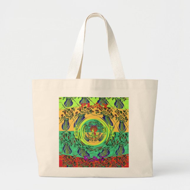 Tote Bag Jumbo Tygkasse (Framsidan)