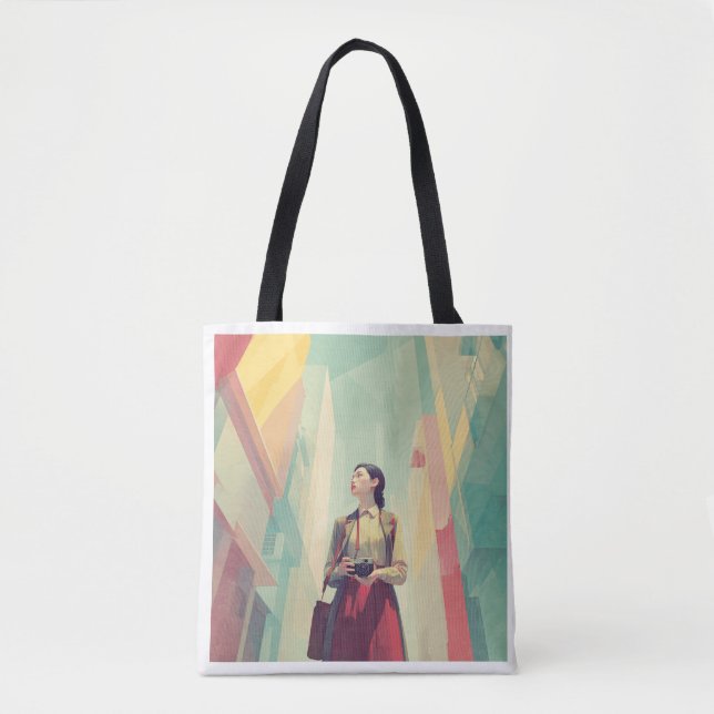 Tote bag Kazuko photographe Tygkasse (Framsida)