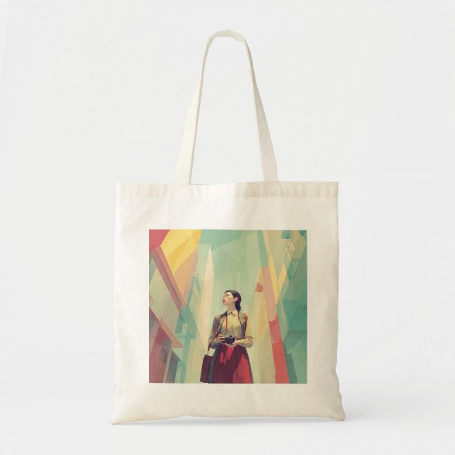 Tote bag Kazuko photographe Tygkasse (Framsidan)