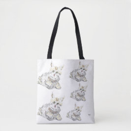 Tote Bag Kittens Tygkasse