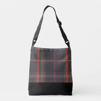 Tote bag kor body tartan and black axelväska