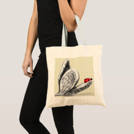 Tote bag ladybird tygkasse