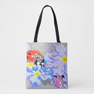 Tote Bag/ Ladybug Tygkasse