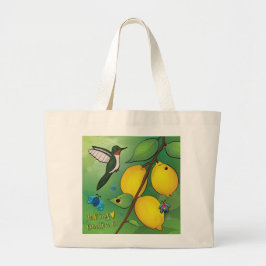 Tote Bag - Lemonade Jumbo Tygkasse