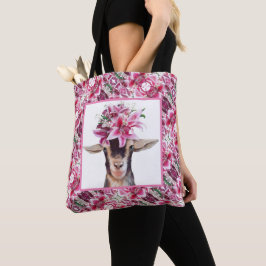 Tote Bag - Lily the Goat Tygkasse
