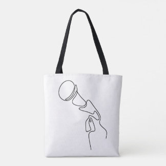 Tote Bag: Line Art (Singer) Tygkasse