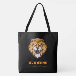 Tote Bag Lion Tygkasse