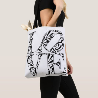 Tote bag-LOVE-design Tygkasse