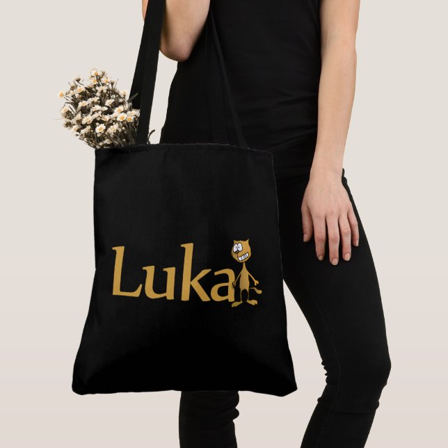 Tote Bag Luka Tygkasse (Närbild)