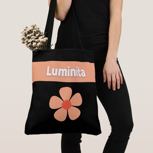 Tote Bag Luminita  Tygkasse (Närbild)