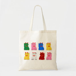tote bag maneki neko tygkasse