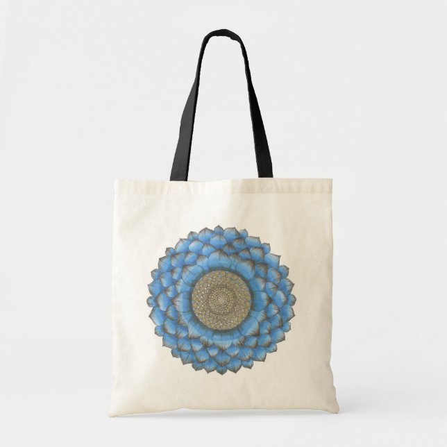 Tote Bag med Mandala-design Tygkasse (Framsidan)