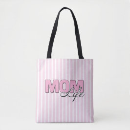 Tote Bag med MomLife-utskrift Tygkasse