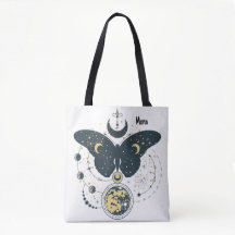 Tote Bag med Mystical Butterfly & Himlar