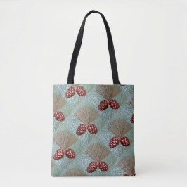 Tote Bag med Ponderosa gräs cone print Tygkasse