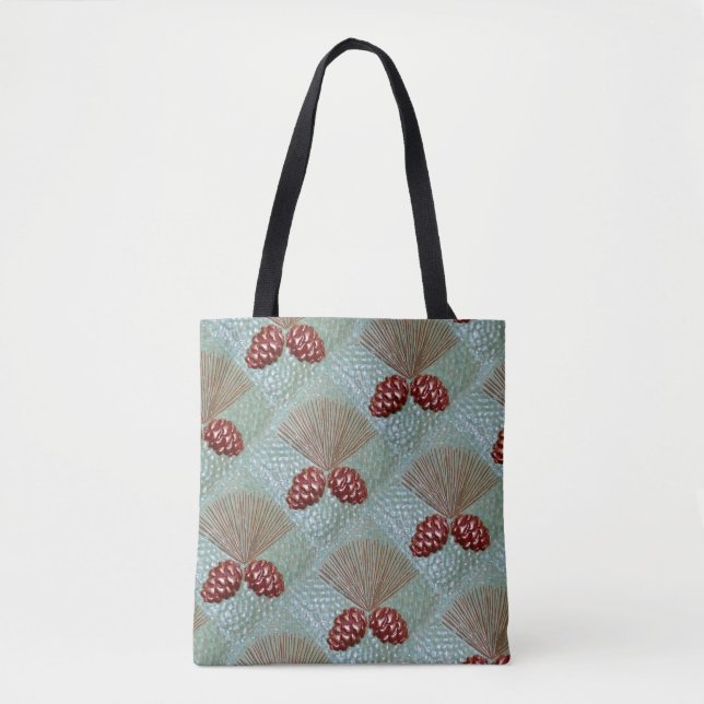 Tote Bag med Ponderosa gräs cone print Tygkasse (Framsida)