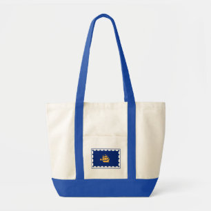 Tote Bag med Québec Citys flagga Tygkasse