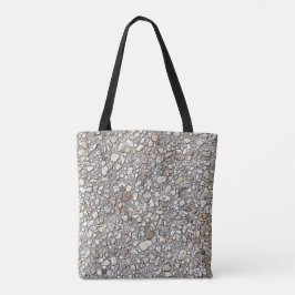 Tote Bag med Rocky Beige Design Tygkasse
