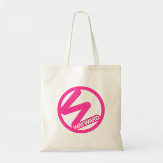 Tote bag med Rosa Wayward Logotyp Tygkasse