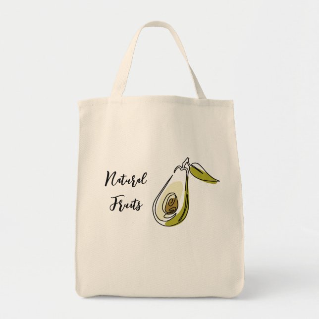 Tote Bag med söt design. Tygkasse (Framsidan)