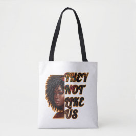 Tote Bag, medium - de tycker inte om oss Tygkasse